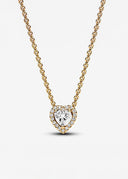 Heart Necklace Rose Gold